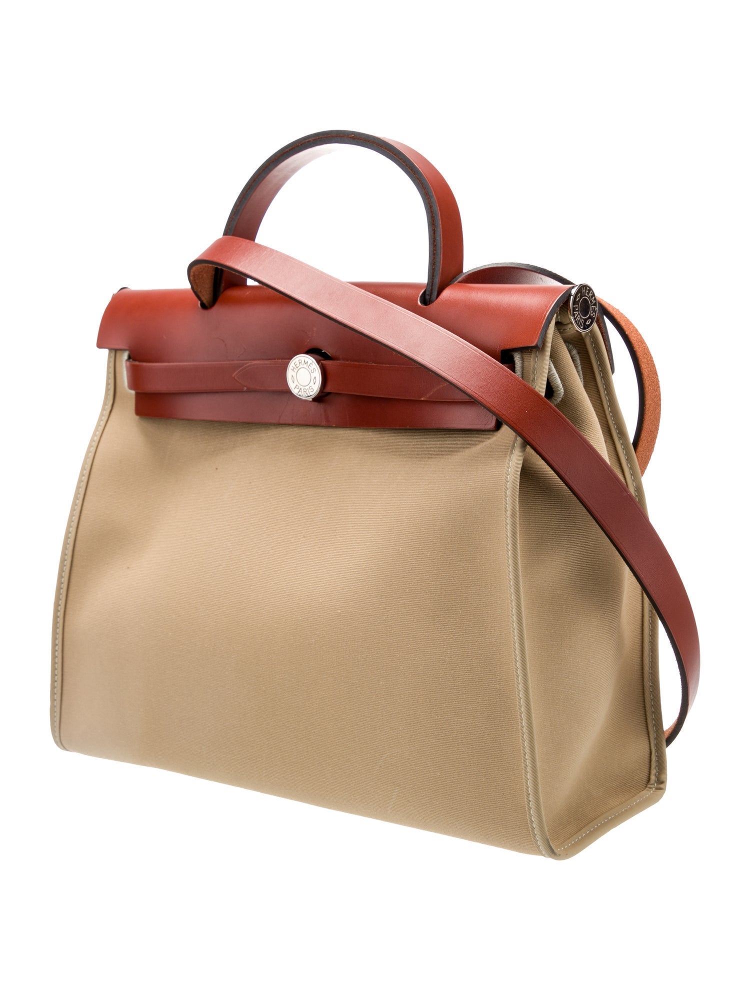 Hermès Toile & Vache Hunter Herbag Zip 31