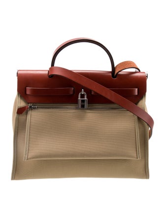 Hermès Toile & Vache Hunter Herbag Zip 31