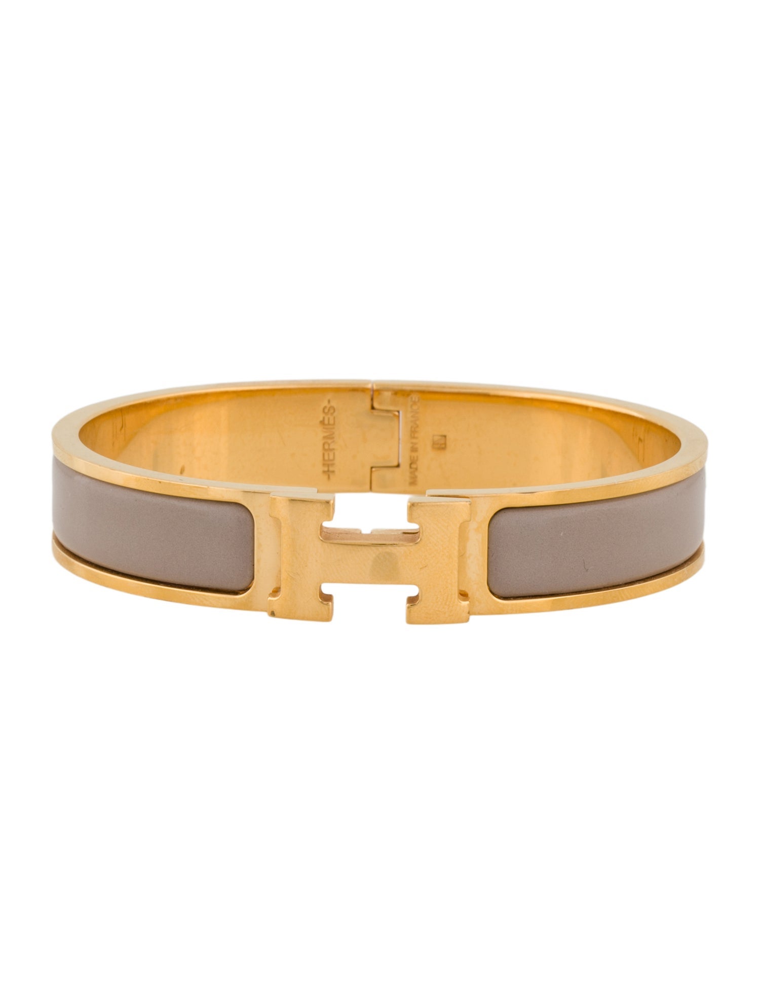 Hermès Clic H Bangle Bracelet