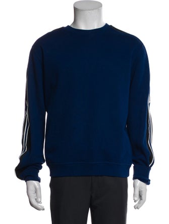Hermès Striped Crew Neck Sweatshirt