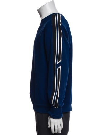 Hermès Striped Crew Neck Sweatshirt