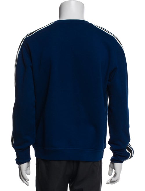 Hermès Striped Crew Neck Sweatshirt