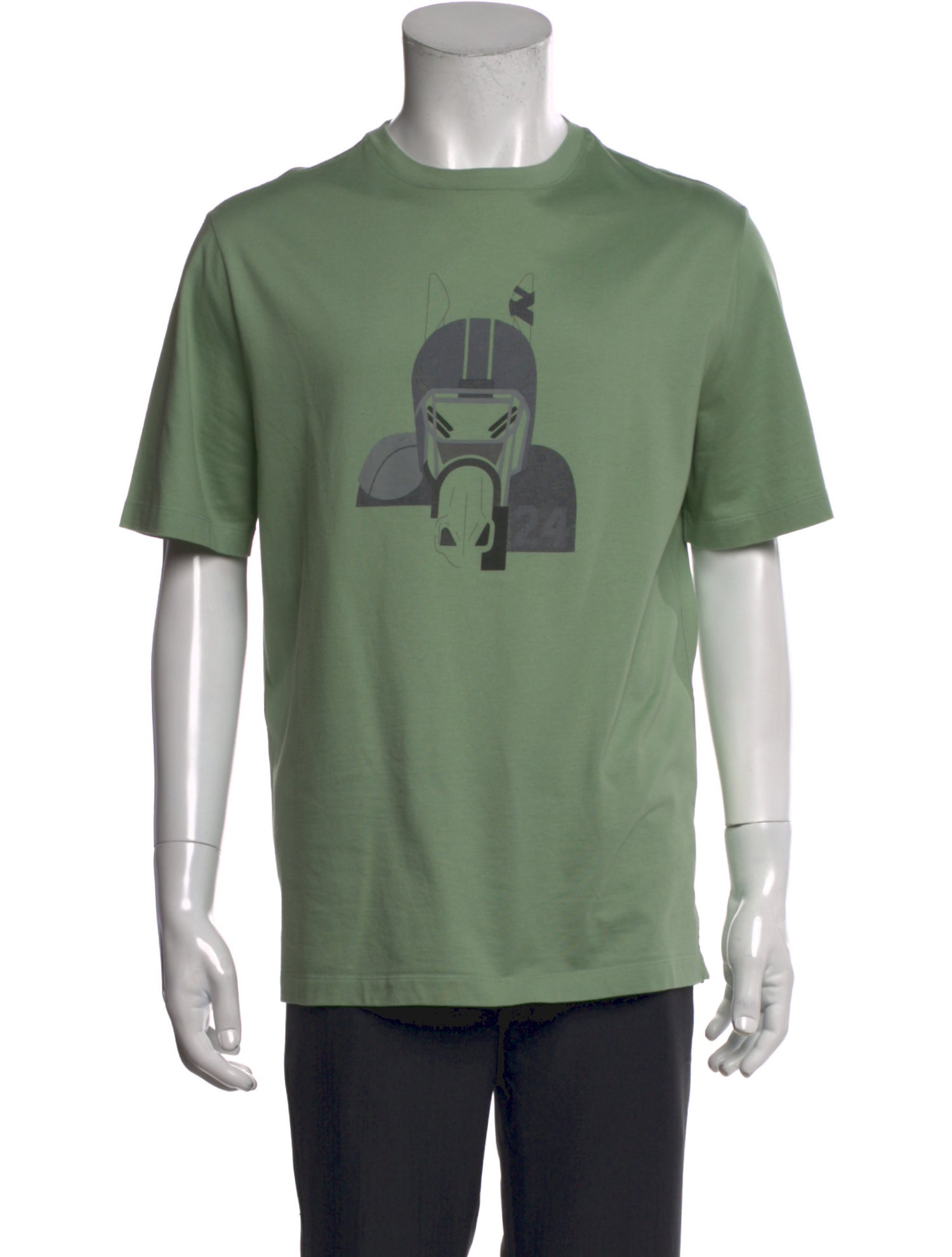 Hermès Graphic Print Crew Neck T-Shirt