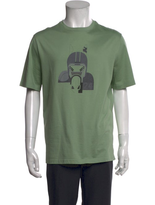 Hermès Graphic Print Crew Neck T-Shirt