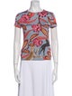 Hermès Printed Crew Neck T-Shirt