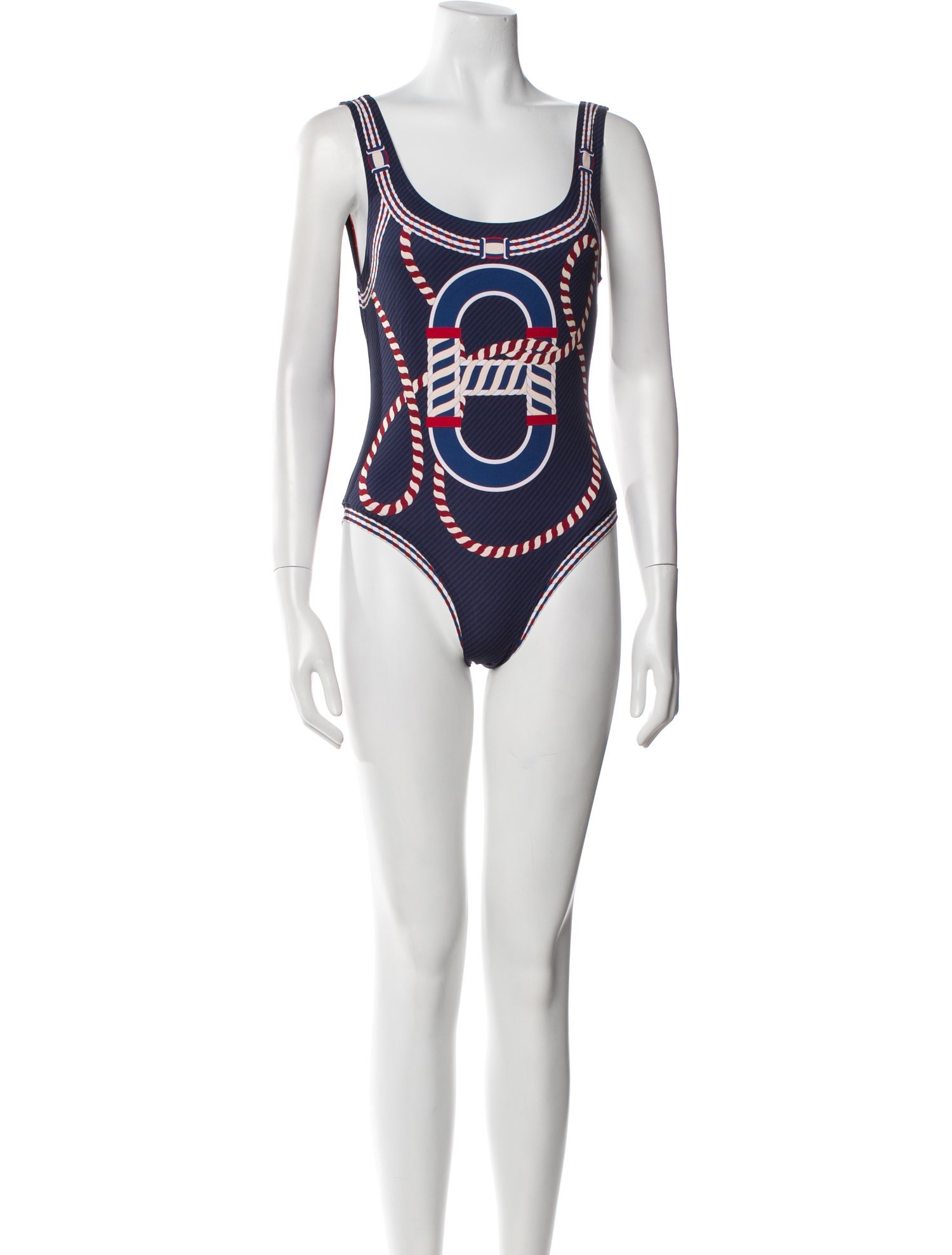 Hermès Printed One-Piece