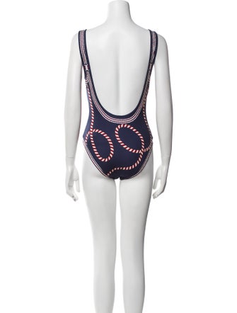 Hermès Printed One-Piece