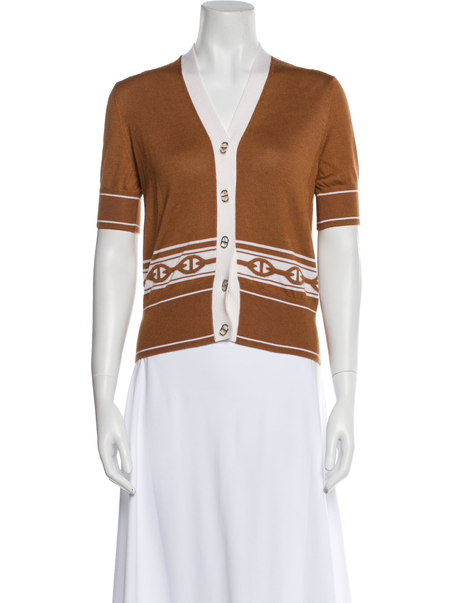 Hermès Cashmere Striped Sweater