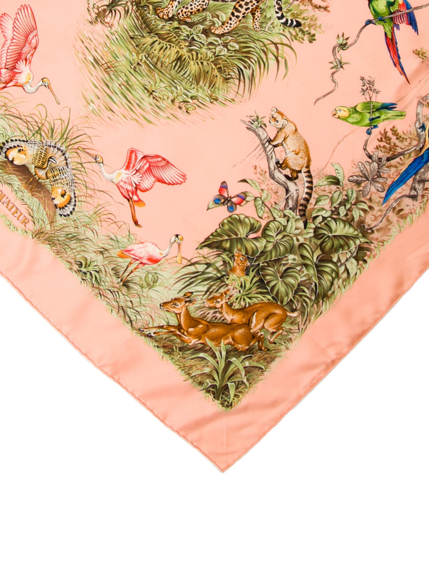 Hermès Equateur Silk Scarf