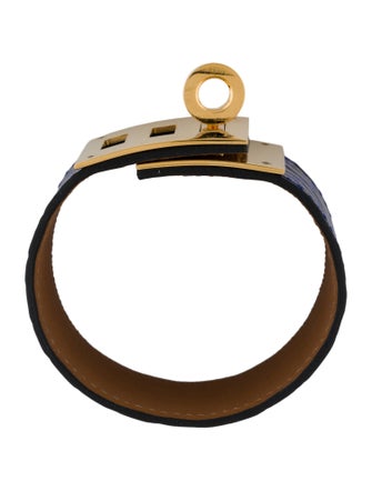 Hermès Alligator Kelly Dog Wrap Bracelet