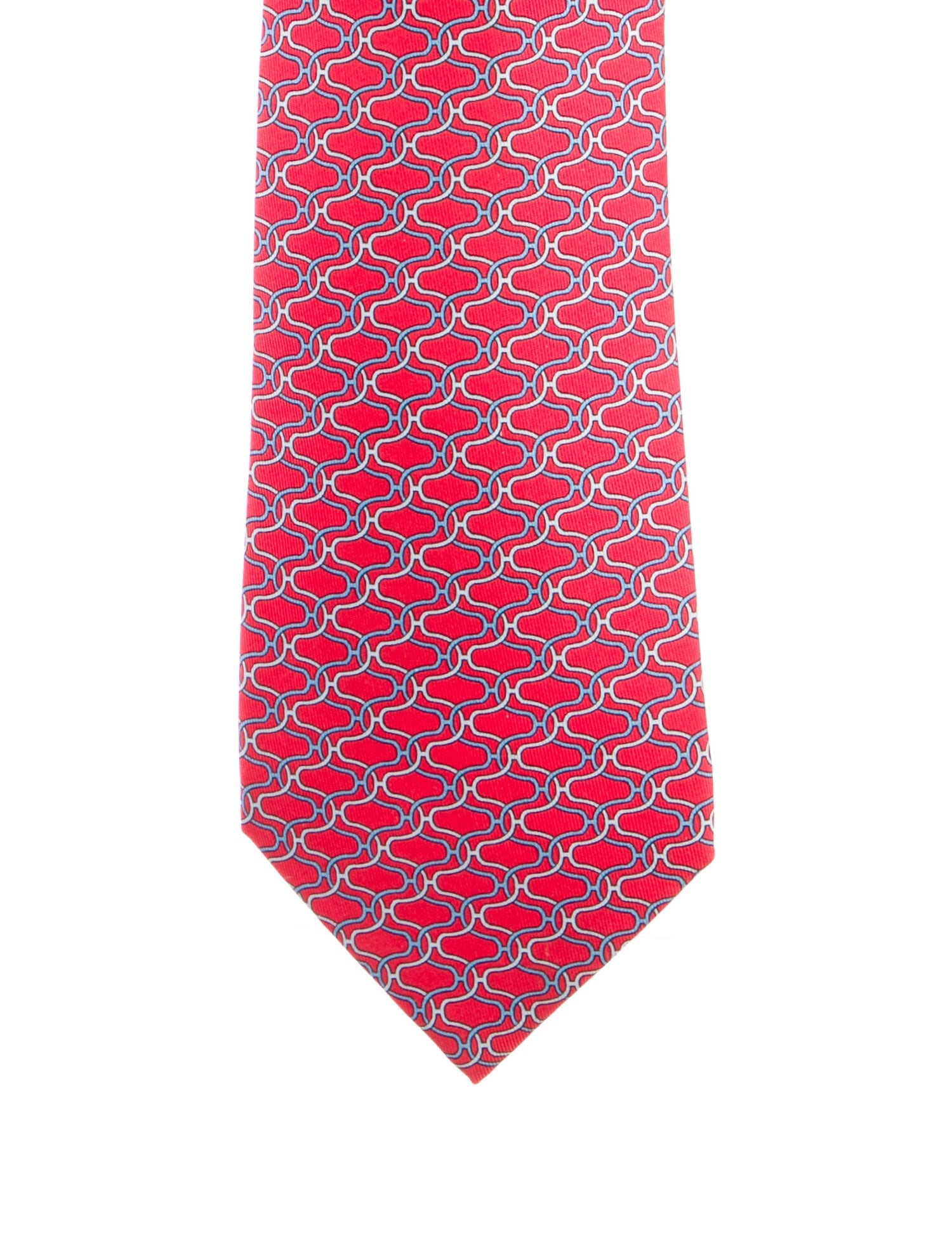 Hermès Patterned Tie