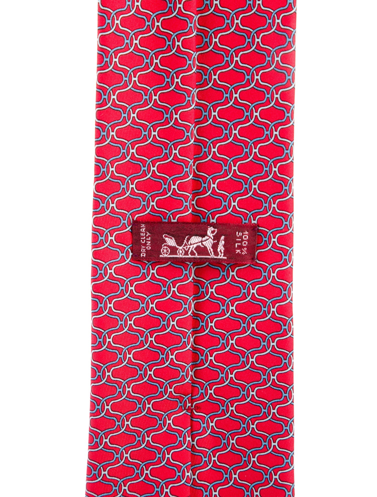 Hermès Patterned Tie