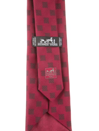Hermès Patterned Tie