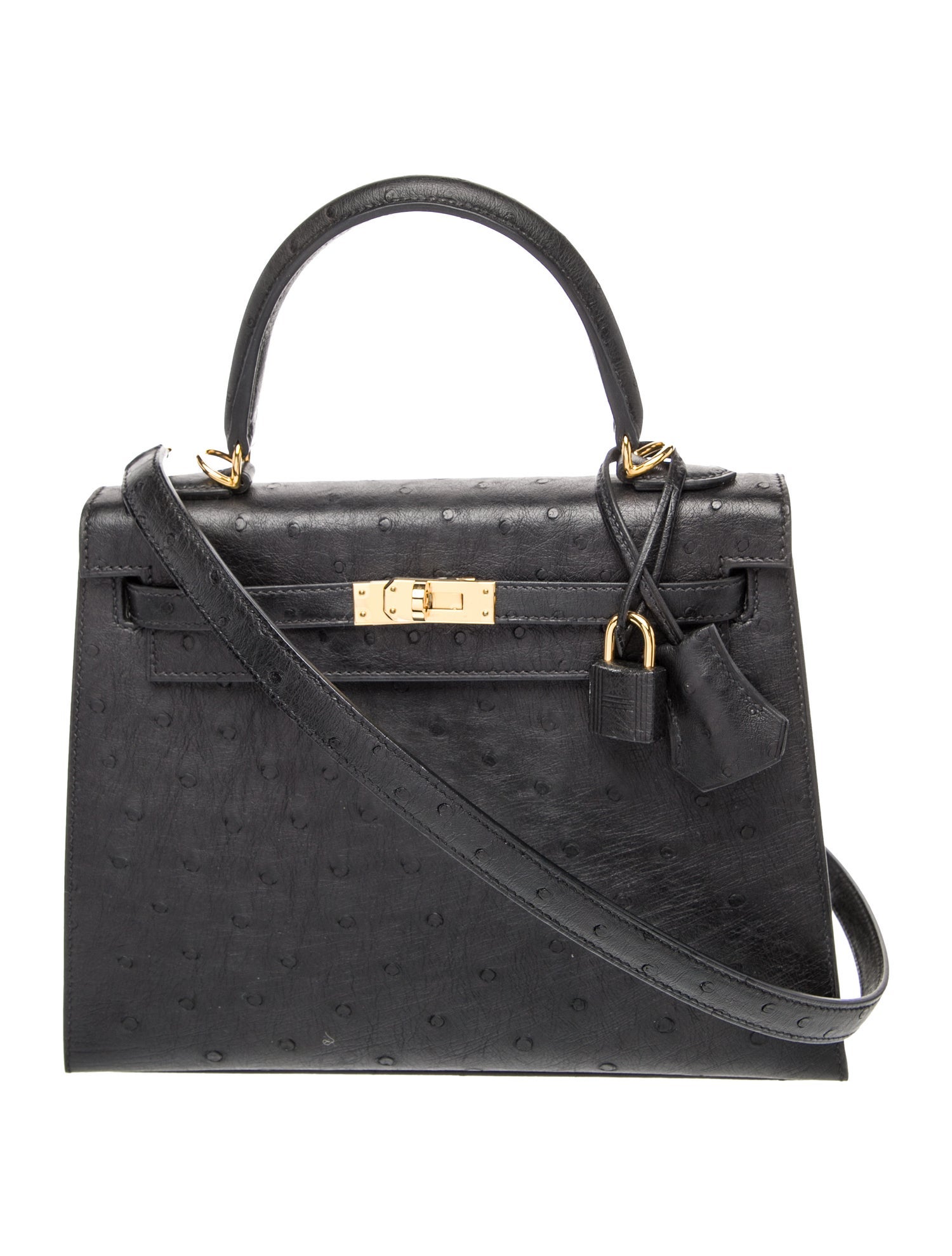 Hermès 2021 Ostrich Kelly II Sellier 25