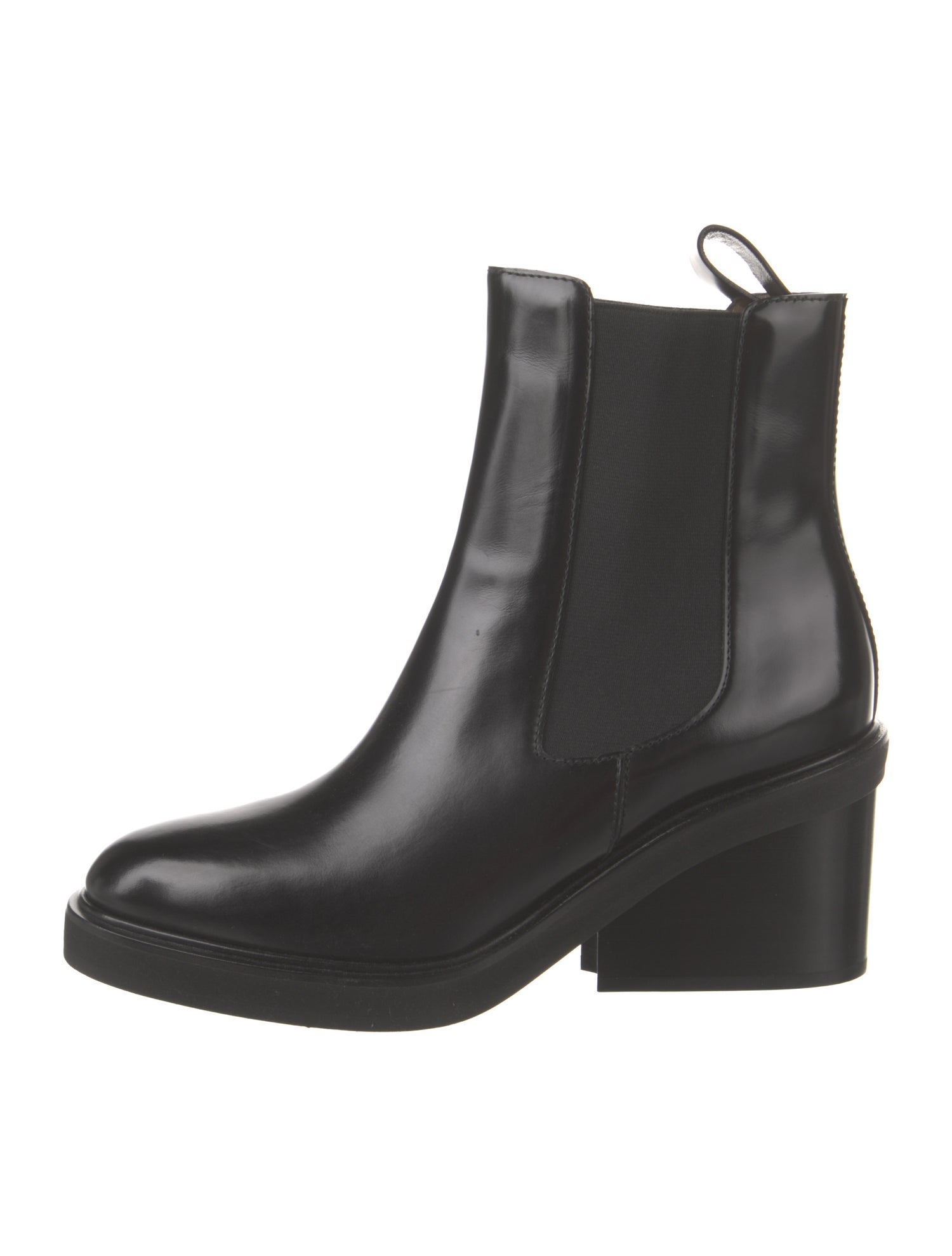 Hermès Leather Chelsea Boots