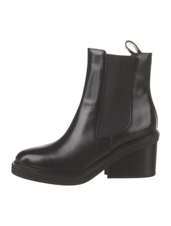 Hermès Leather Chelsea Boots