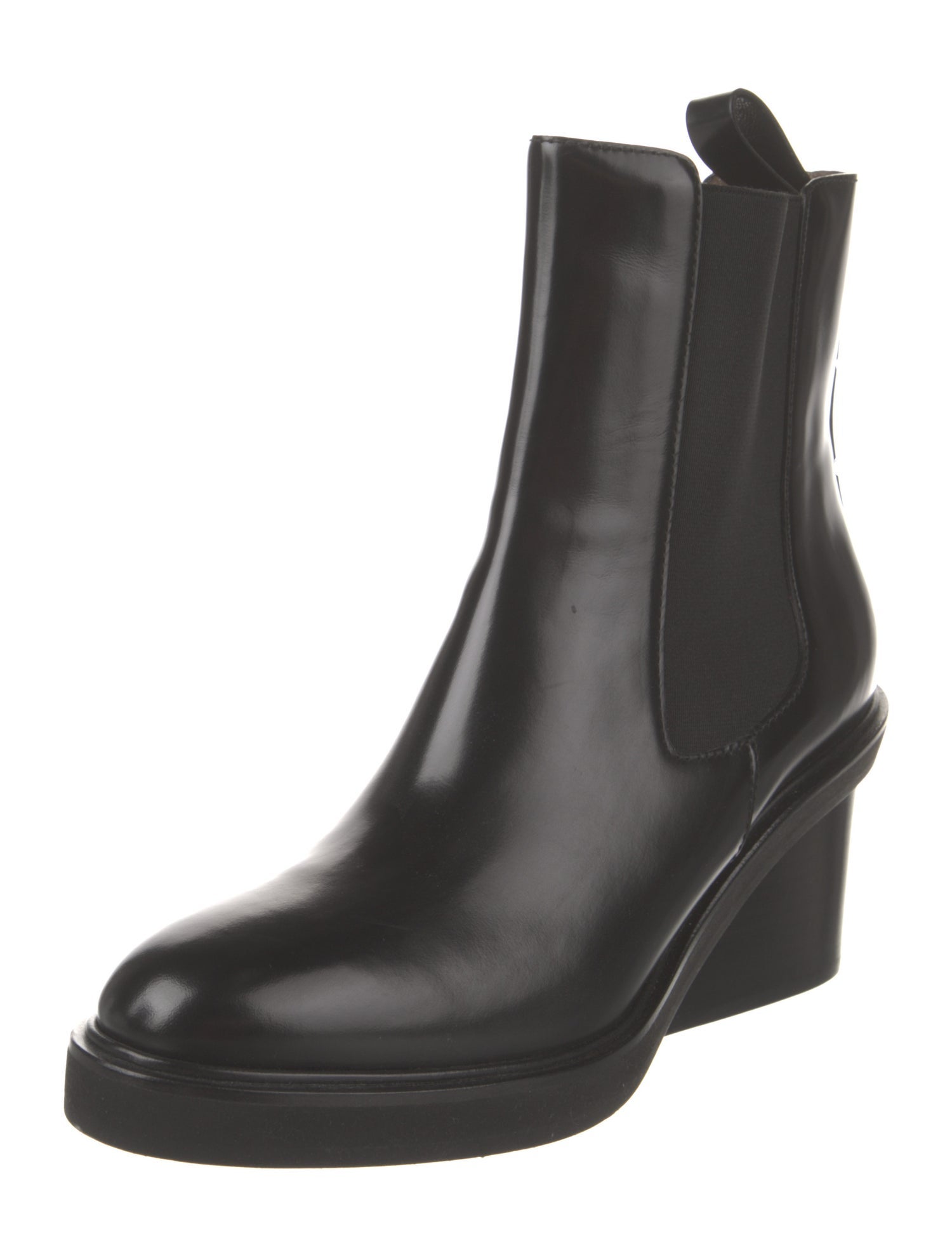 Hermès Leather Chelsea Boots