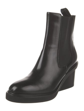 Hermès Leather Chelsea Boots