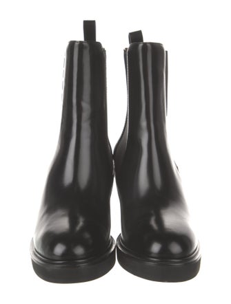 Hermès Leather Chelsea Boots