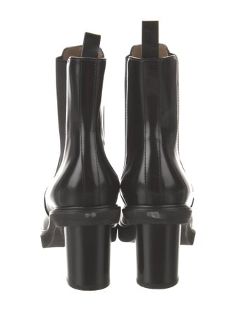 Hermès Leather Chelsea Boots