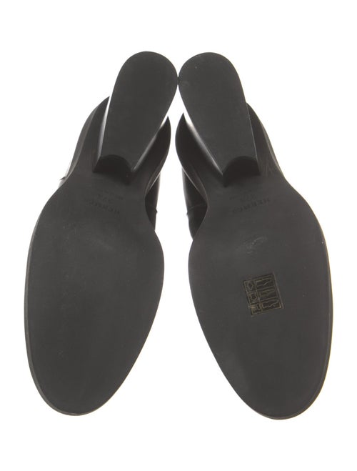 Hermès Leather Chelsea Boots