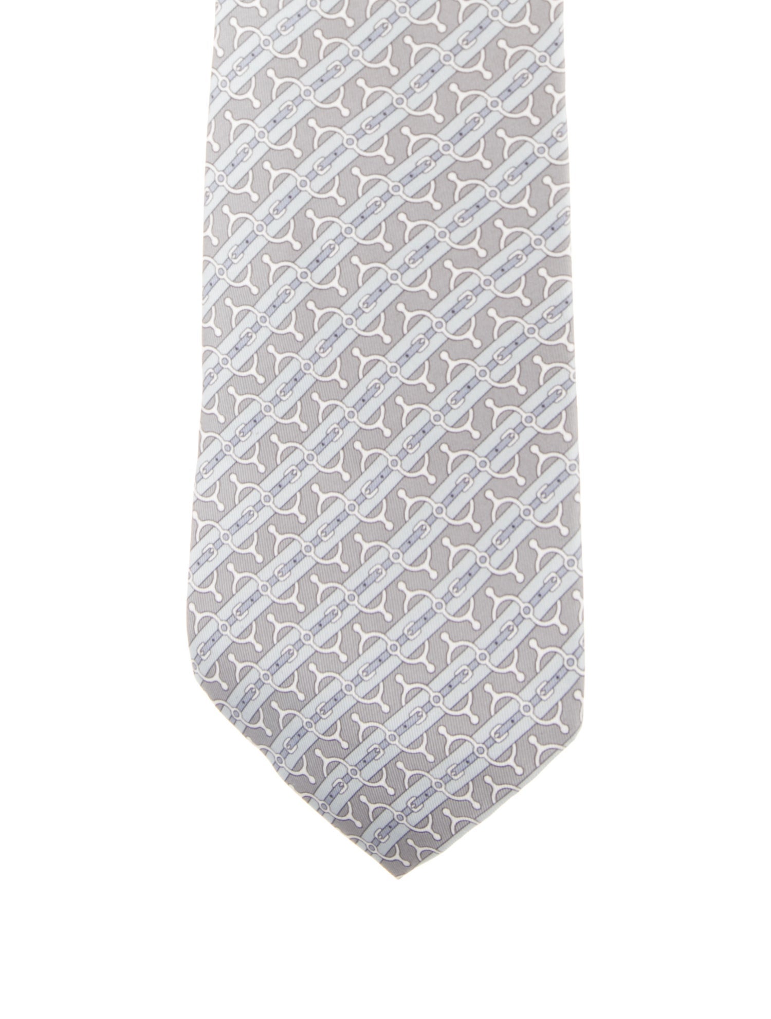 Hermès Silk Pattern Tie