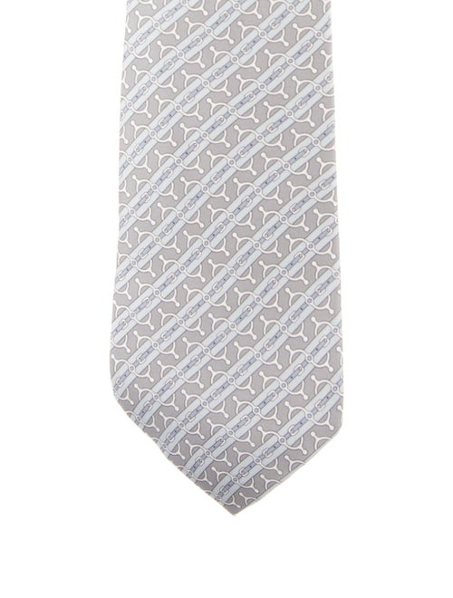 Hermès Silk Pattern Tie
