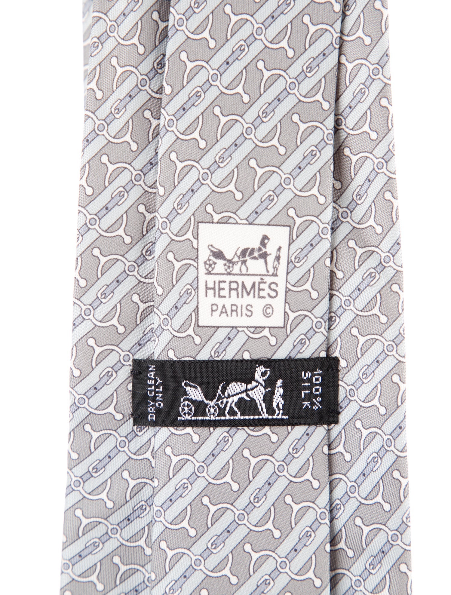 Hermès Silk Pattern Tie