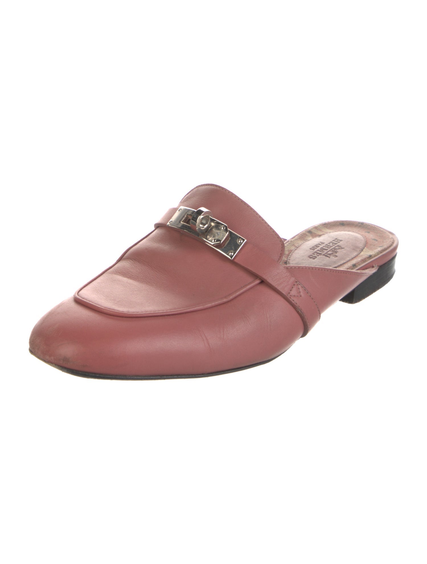 Hermès Oz Leather Mules