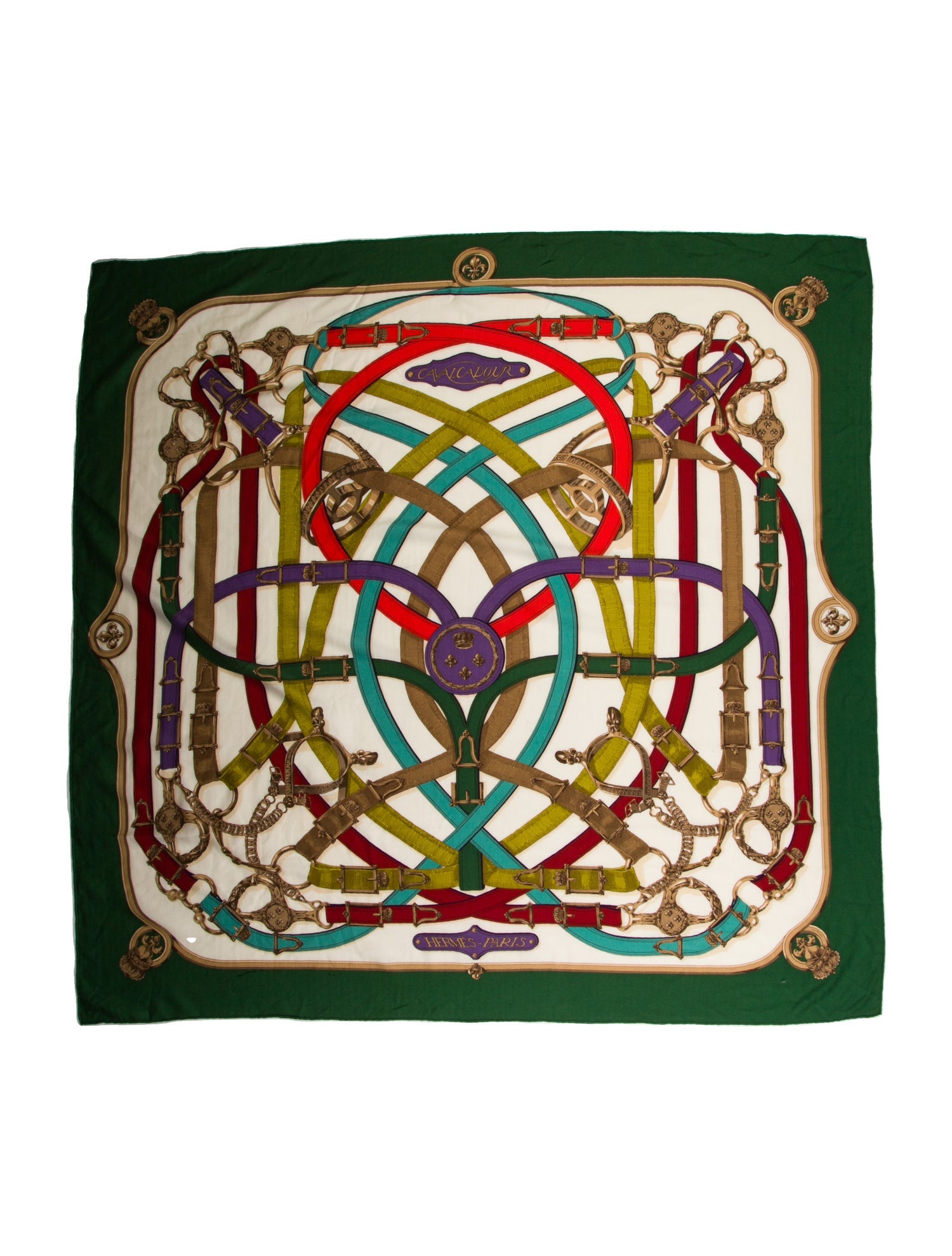 Hermès Cavalcadour Cashmere Shawl