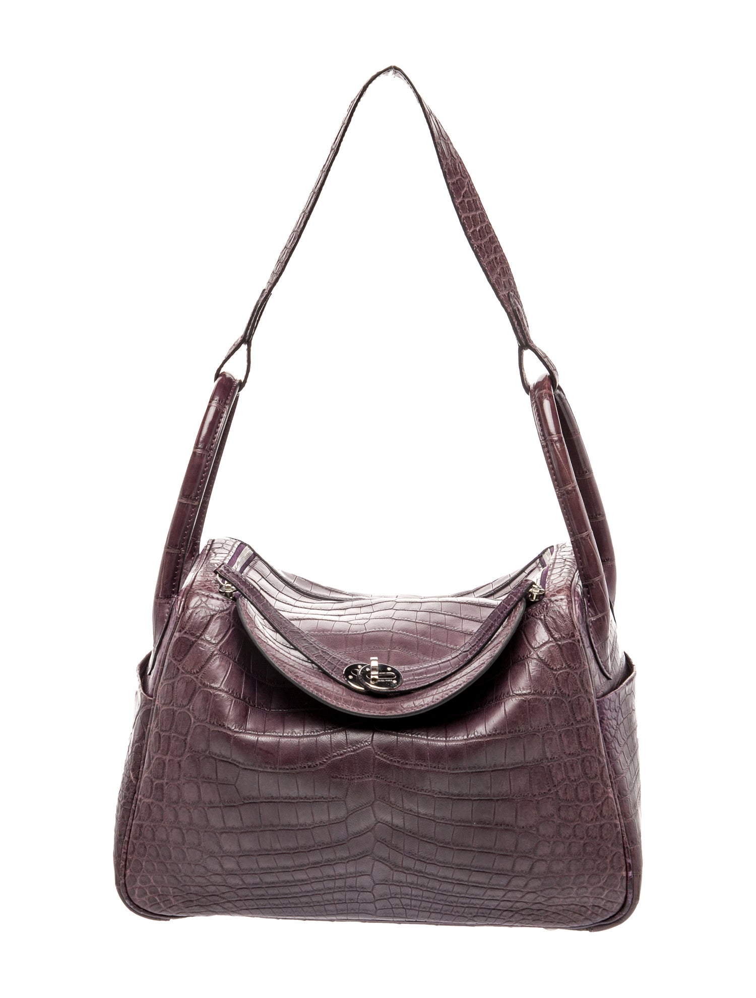 Hermès Matte Niloticus Crocodile Lindy 30