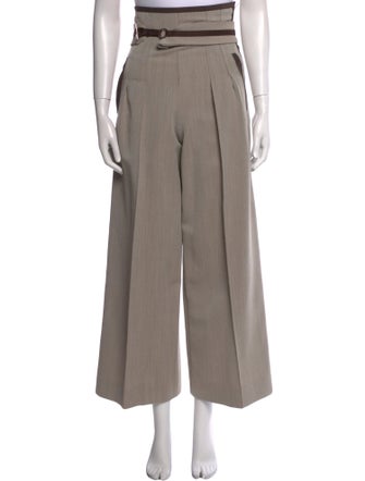 Hermès Virgin Wool Wide Leg Pants