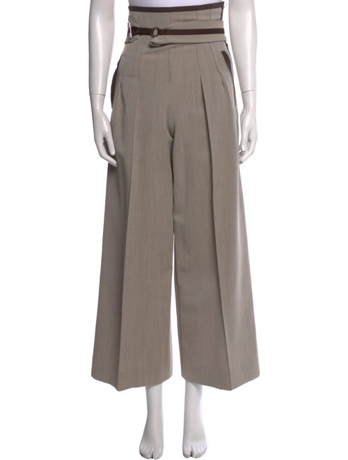 Hermès Virgin Wool Wide Leg Pants