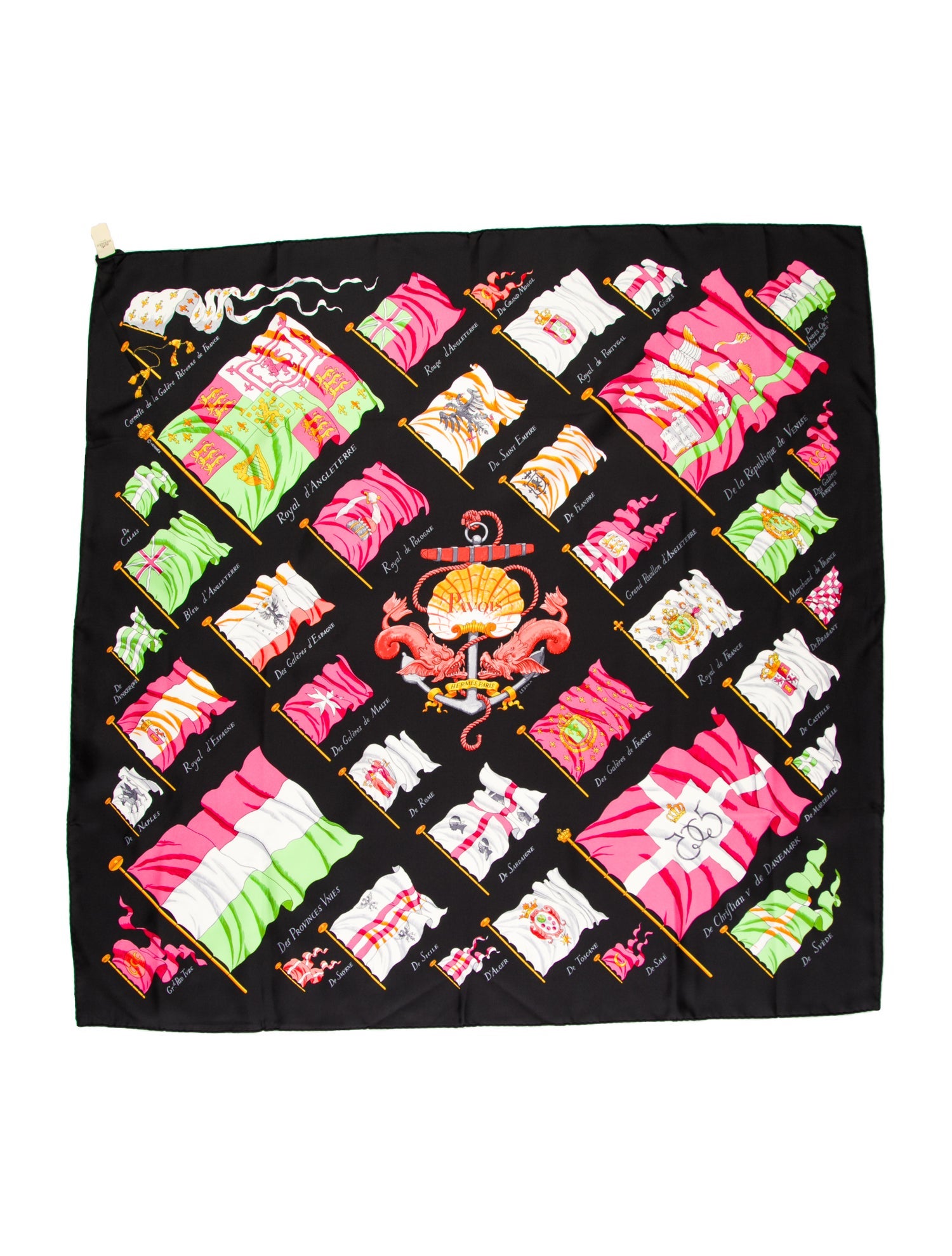 Hermès Pavois Silk Scarf w/ Tags