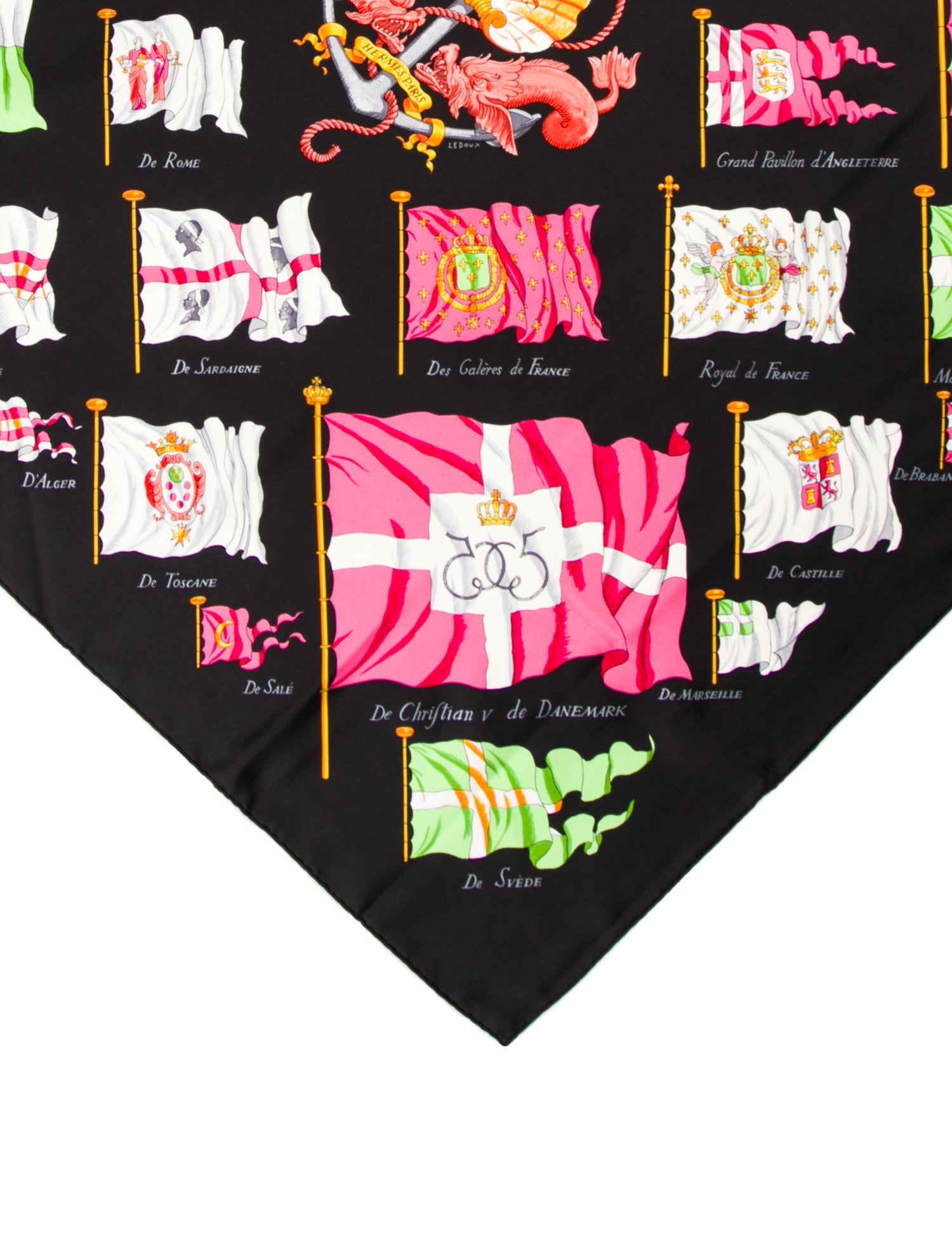 Hermès Pavois Silk Scarf w/ Tags