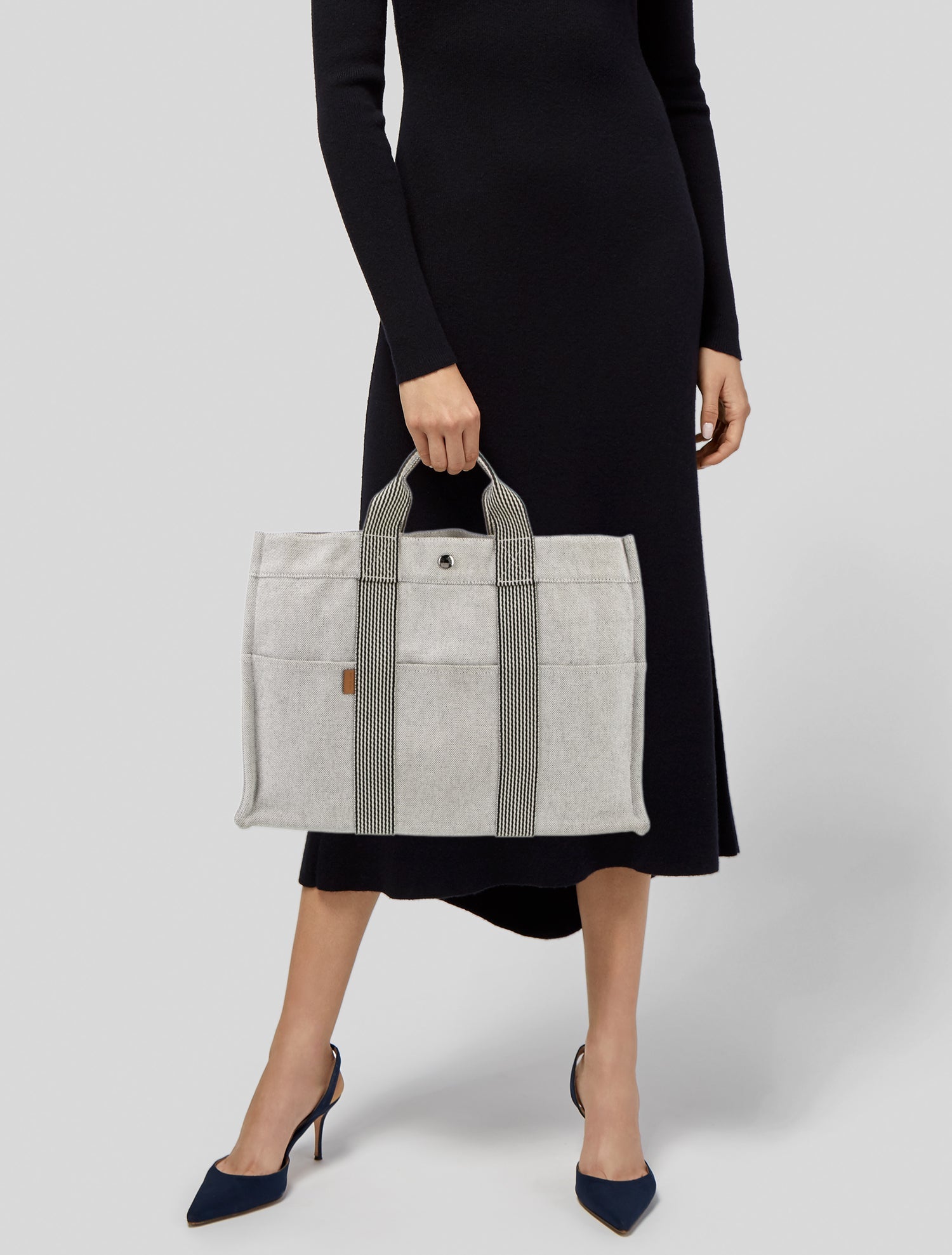 Hermès Toile Fourre-Tout MM