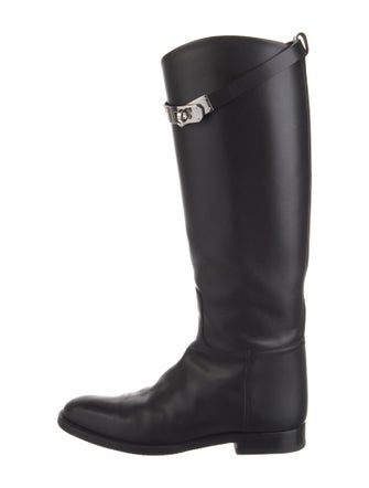 Hermès Jumping Leather Riding Boots