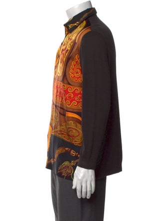 Hermès Silk Printed Shirt