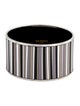 Hermès Extra Wide Enamel Bangle Bracelet