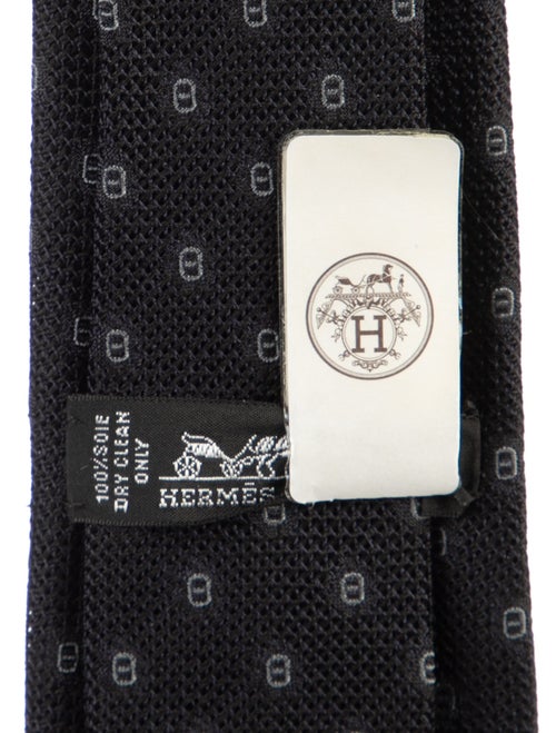Hermès Silk Pattern Tie