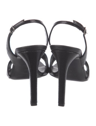 Hermès Holy 105 H Logo Slingback Sandals