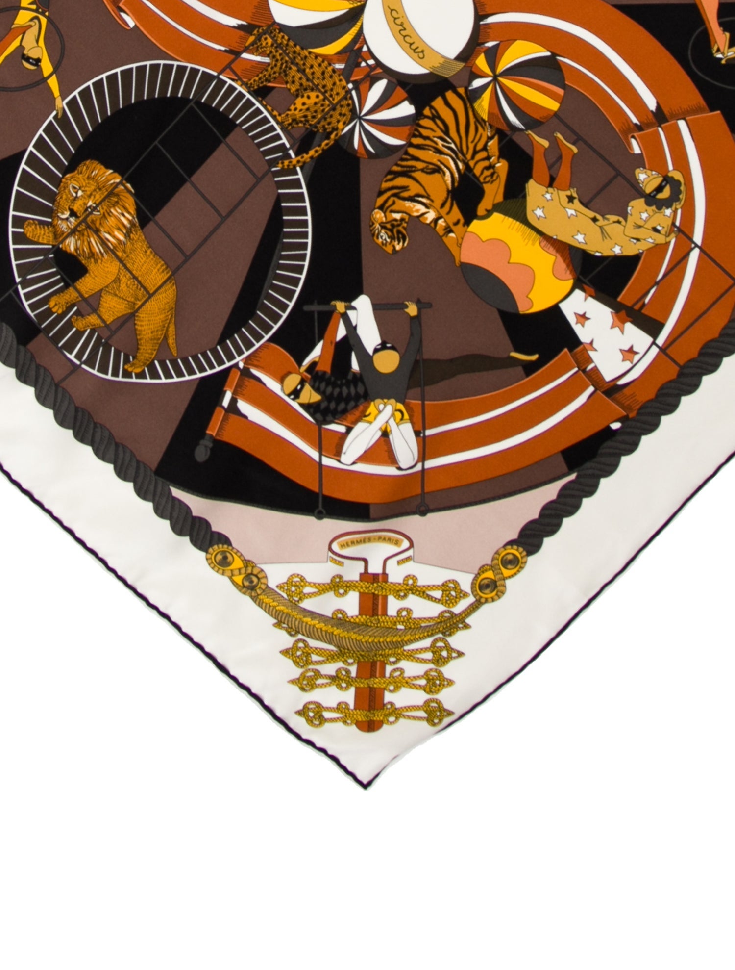 Hermès Circus Silk Scarf