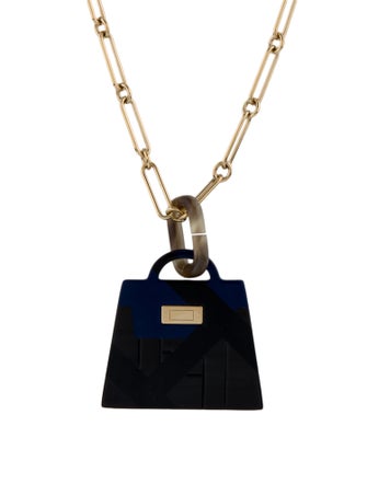 Hermès Amulette Kelly Pendant Necklace