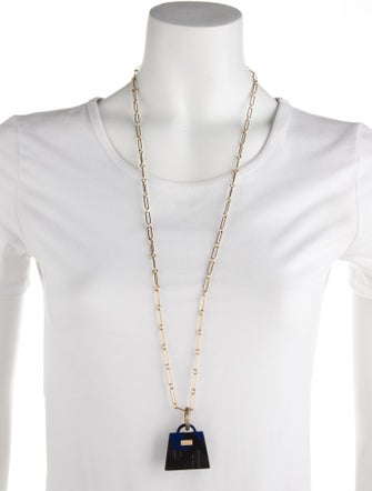Hermès Amulette Kelly Pendant Necklace