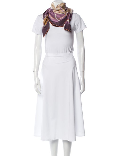 Hermès Projets Carres Silk Scarf