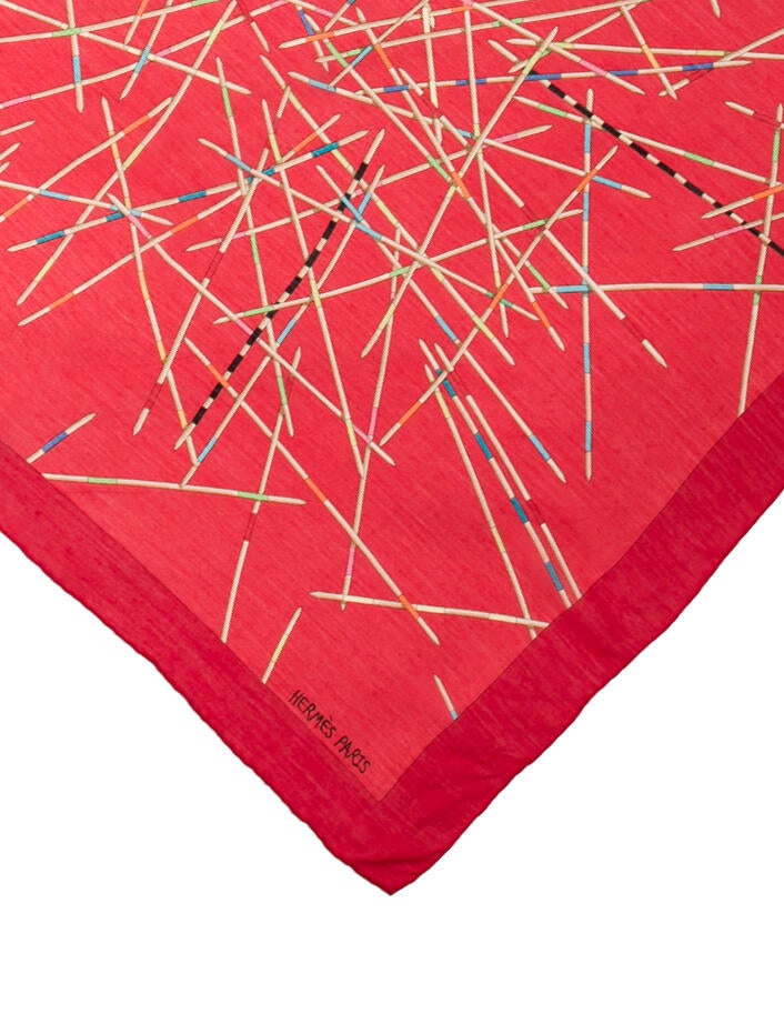 Hermès Mikado Silk Scarf