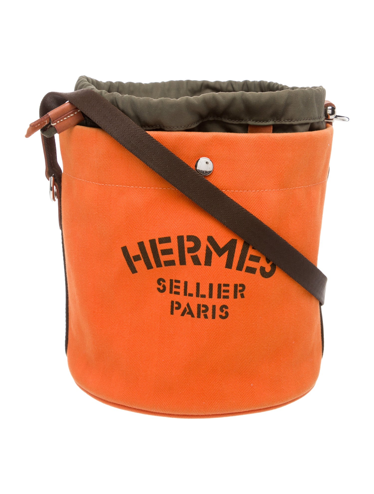 Hermès Toile Sac De Pansage Grooming Bag