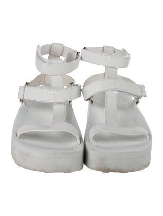 Hermès Enid Leather Gladiator Sandals