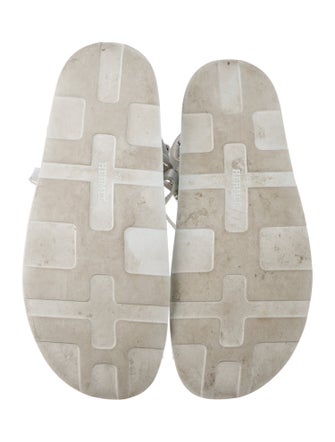 Hermès Enid Leather Gladiator Sandals