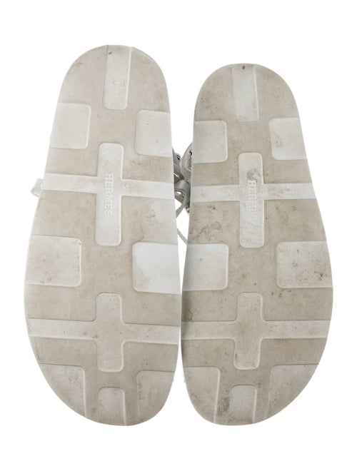 Hermès Enid Leather Gladiator Sandals